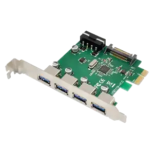 PCIE X1 VL805 4X USB 3.0 EXPANSION CARD